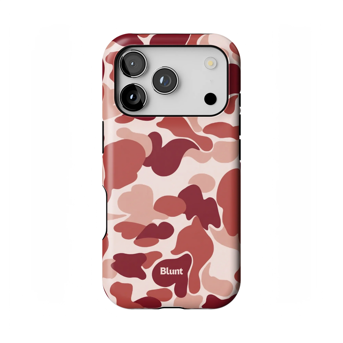 Reddish Camo iPhone Case