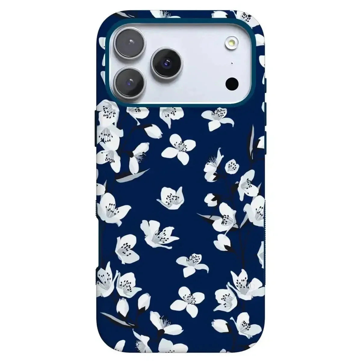 Floral Forest | Navy Cherry Blossom Floral Case