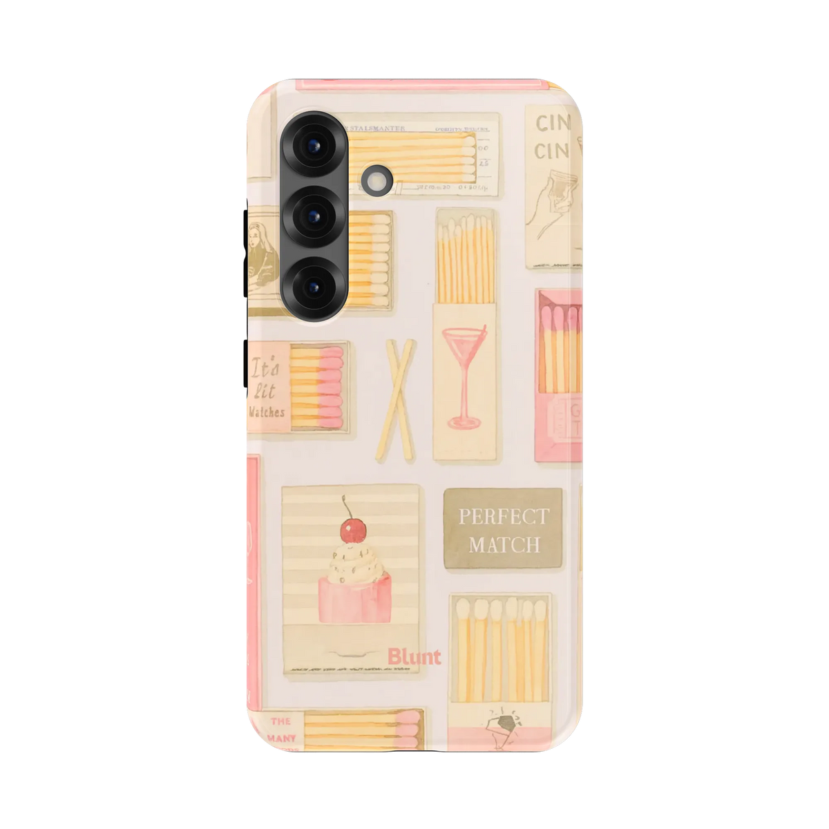 Pink Match Samsung Case