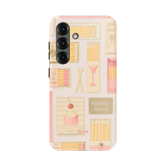 Pink Match Samsung Case
