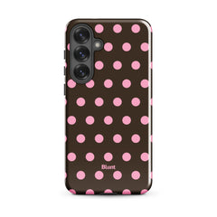 Chocolate Polka Samsung Case