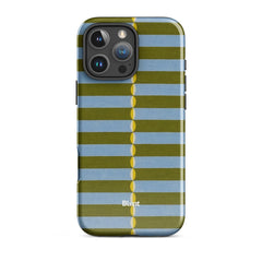 Olive Lines iPhone Case