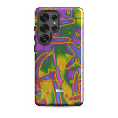 Neon Terrain Samsung Case
