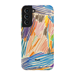 Static Lines Samsung Case