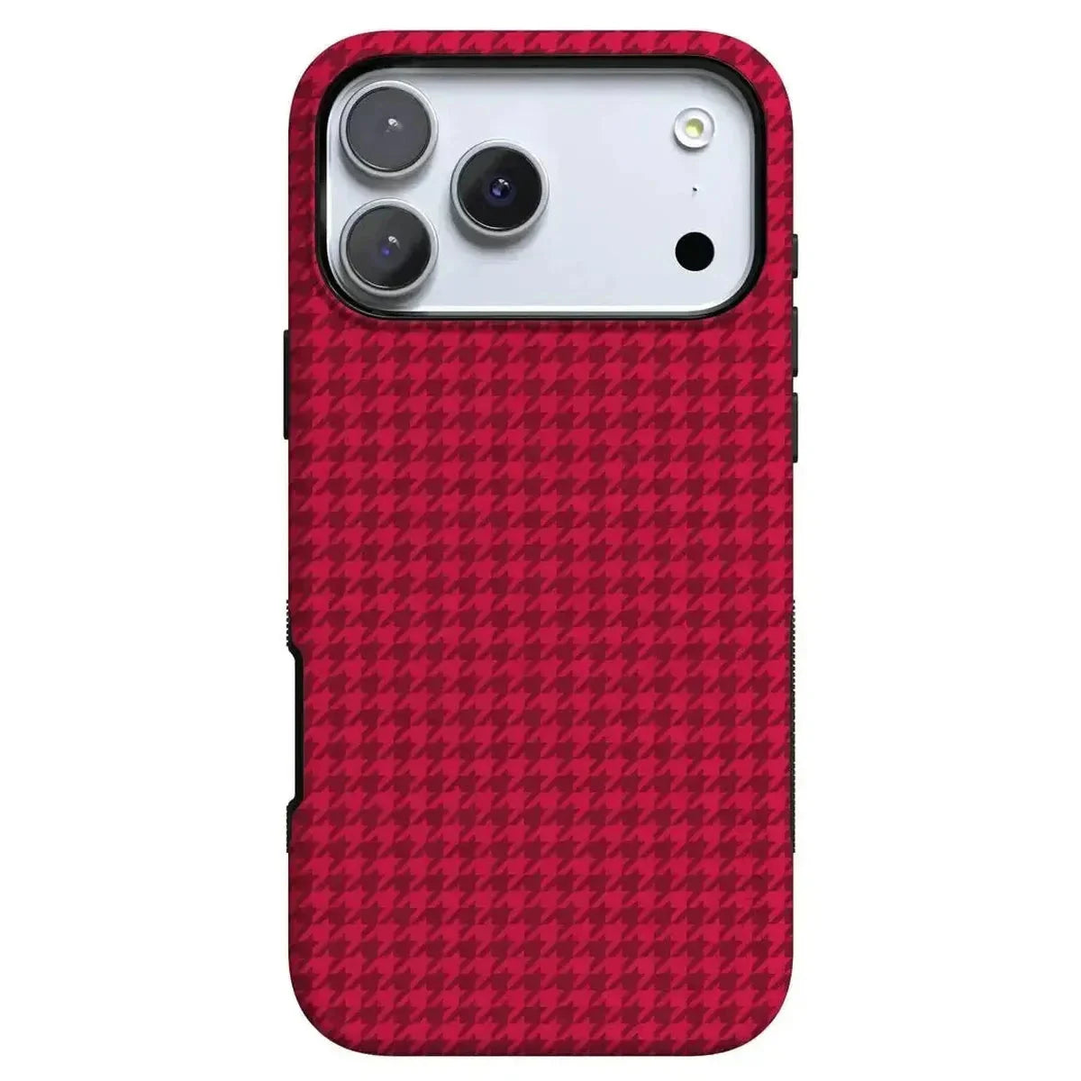 Best Dressed | Red Houndstooth Case