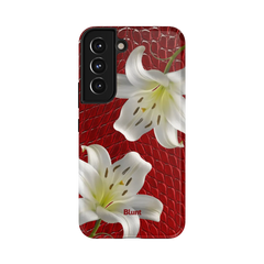 Crimson Lily Samsung Case