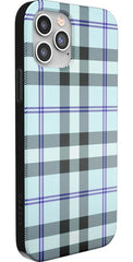As if! | Light Blue Plaid Case