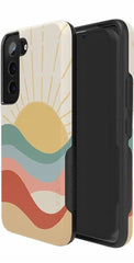 Here Comes the Sun | Colorblock Sunset Samsung Case