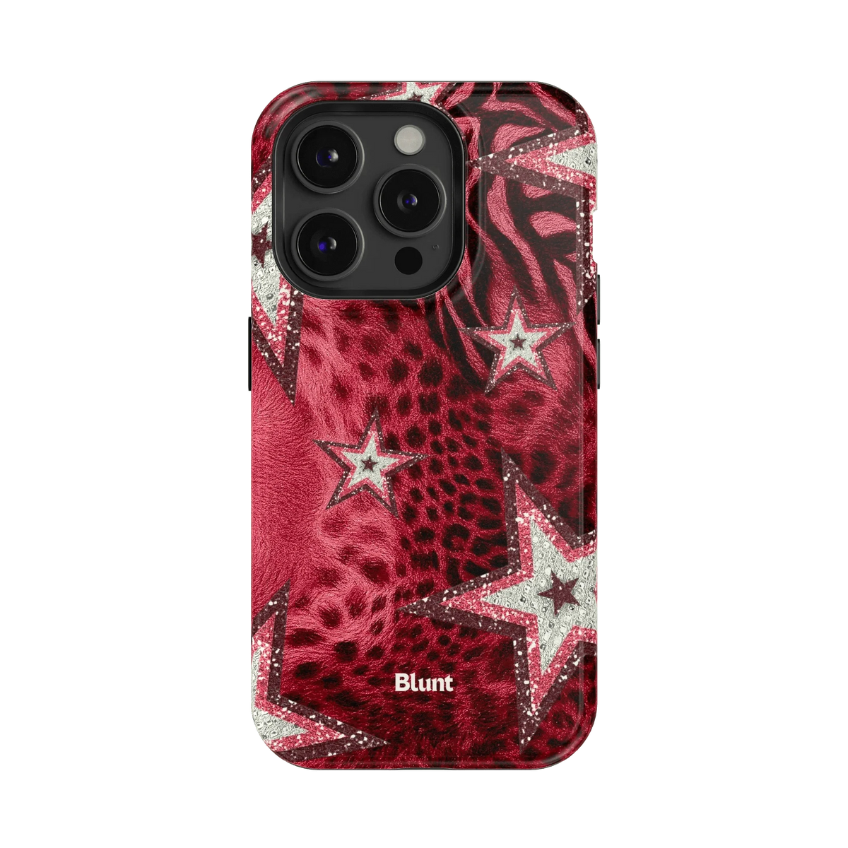 Crimson Starfall iPhone Case