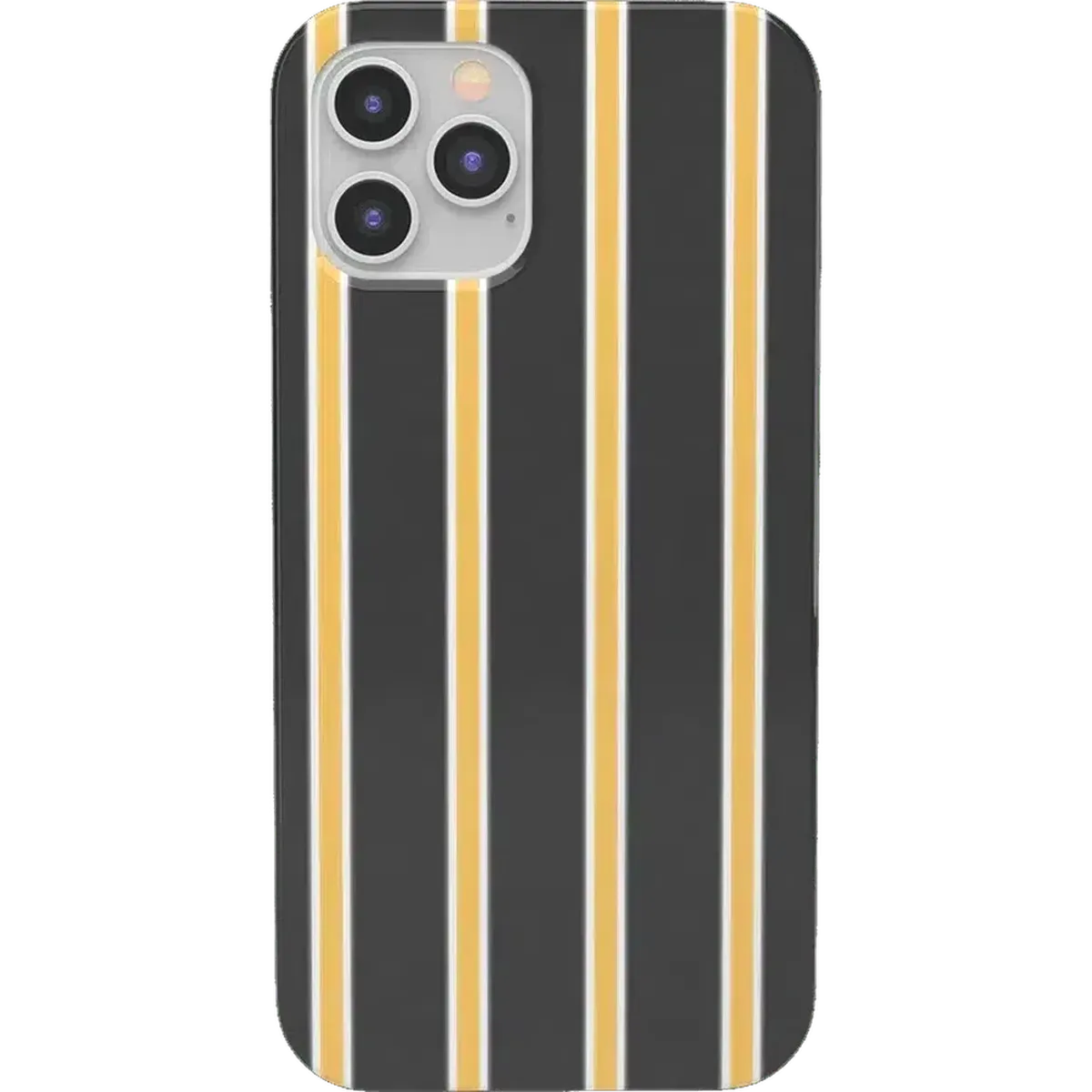Fine Lines | Mustard Yellow Pinstripe iPhone Case