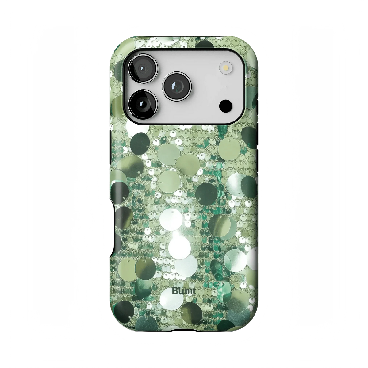 Sage Glitz iPhone Case