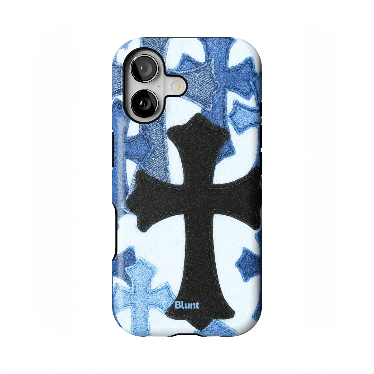 Denim Cross iPhone Case