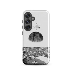 Static Moon Samsung Case