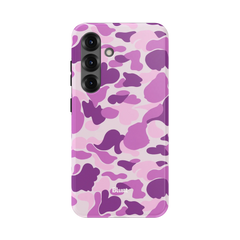Purple Camo Samsung Case