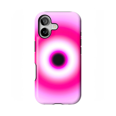 Pink Evil Eye Aura iPhone Case