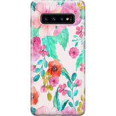 Out And About | Light Pink Floral Samsung Case