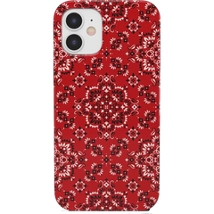 I'm with the Band | Red Bandana Print Case