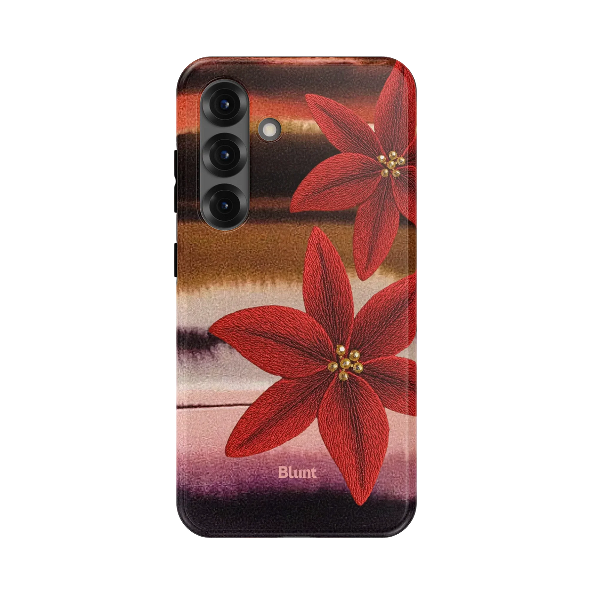 Crimson Bloom Samsung Case