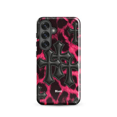 Leopard Cross Samsung Case
