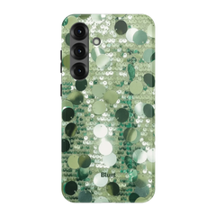 Sage Glitz Samsung Case