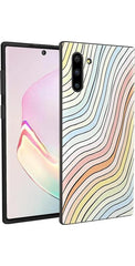 Ride The Wave | Pastel Rainbow Lined Samsung Case