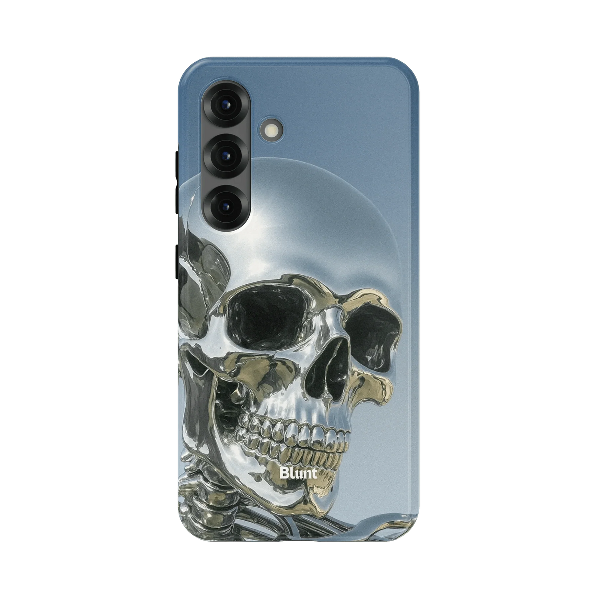 Chrome Skull Samsung Case