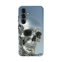 Chrome Skull Samsung Case