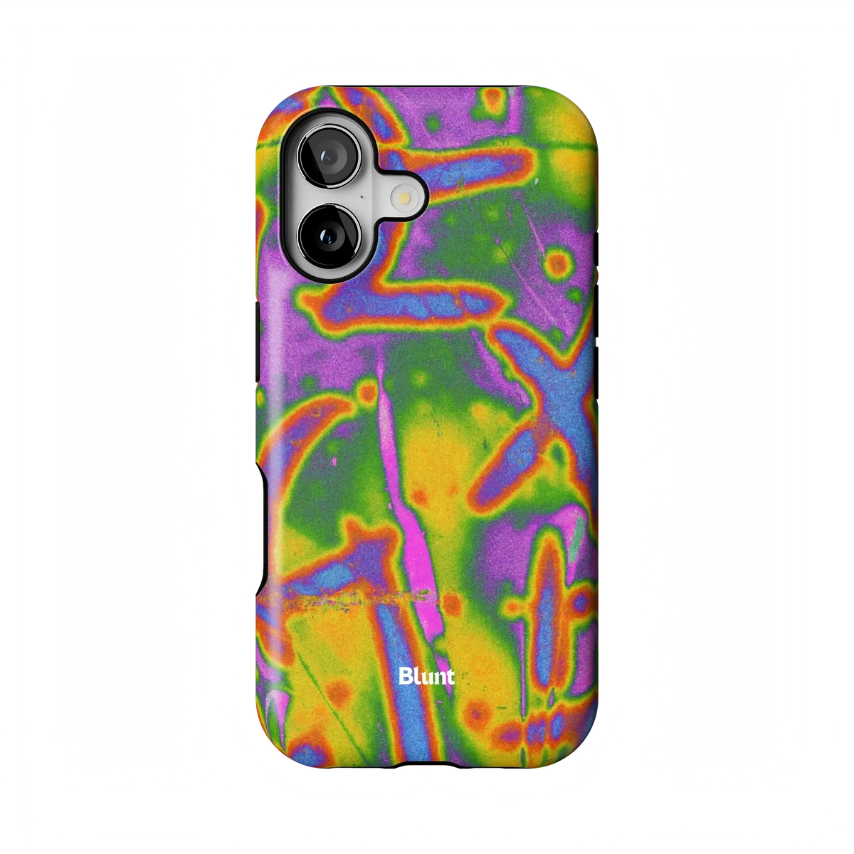 Neon Terrain iPhone Case