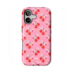 Pink Cherry iPhone Case