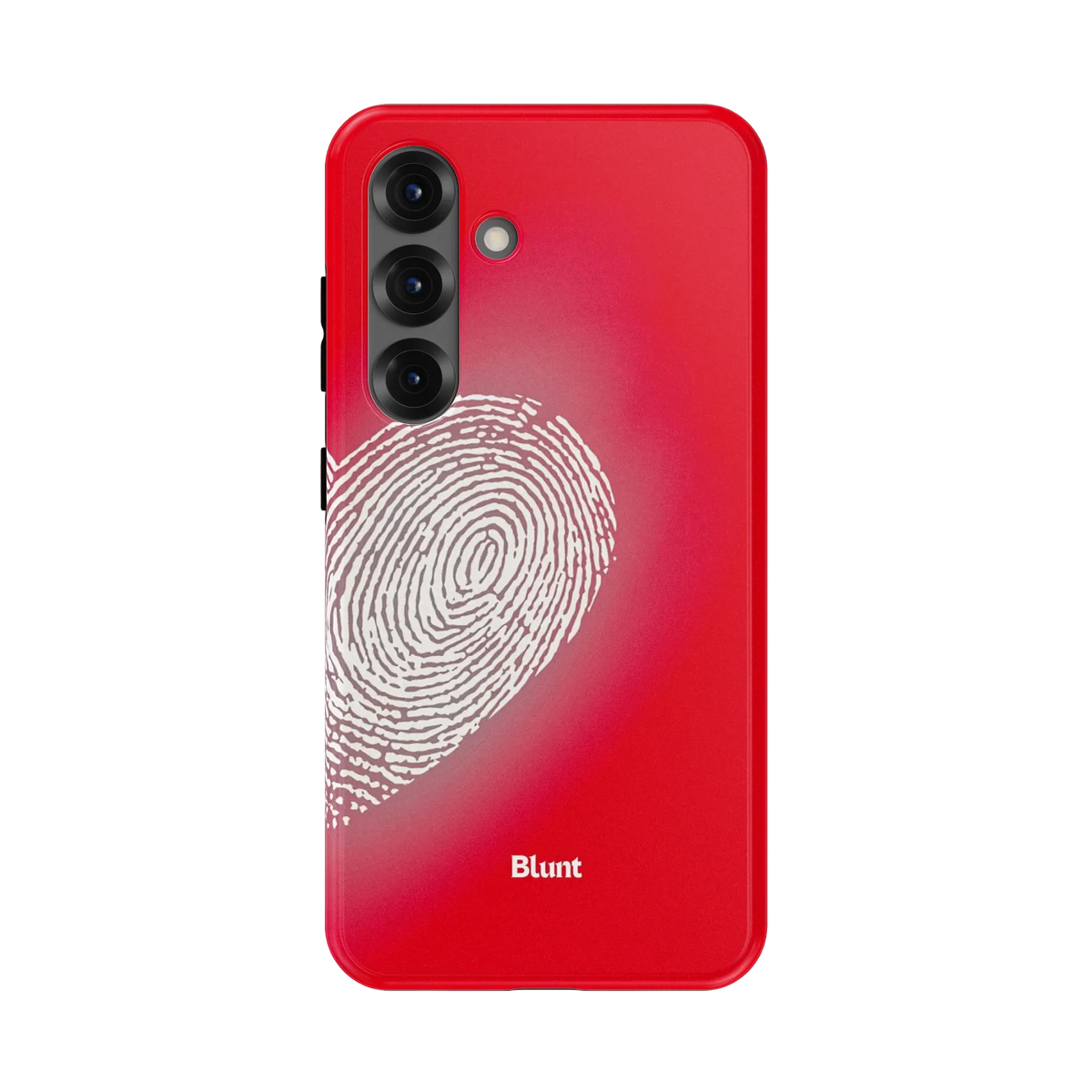 Heart Print Red Samsung Case