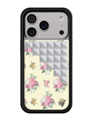 Vintage Floral Stud iPhone Case