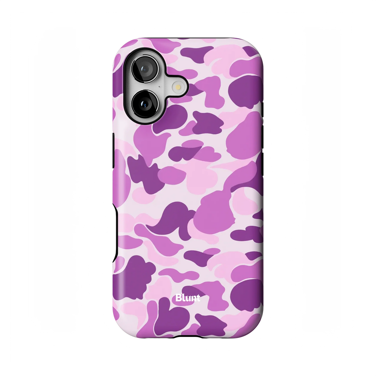 Purple Camo iPhone Case