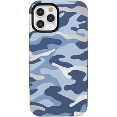 In Formation | Metallic Blue Camo Case