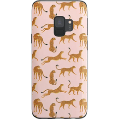 On the Prowl | Pink Leopard Print Samsung Case