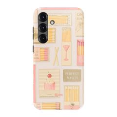 Pink Match Samsung Case