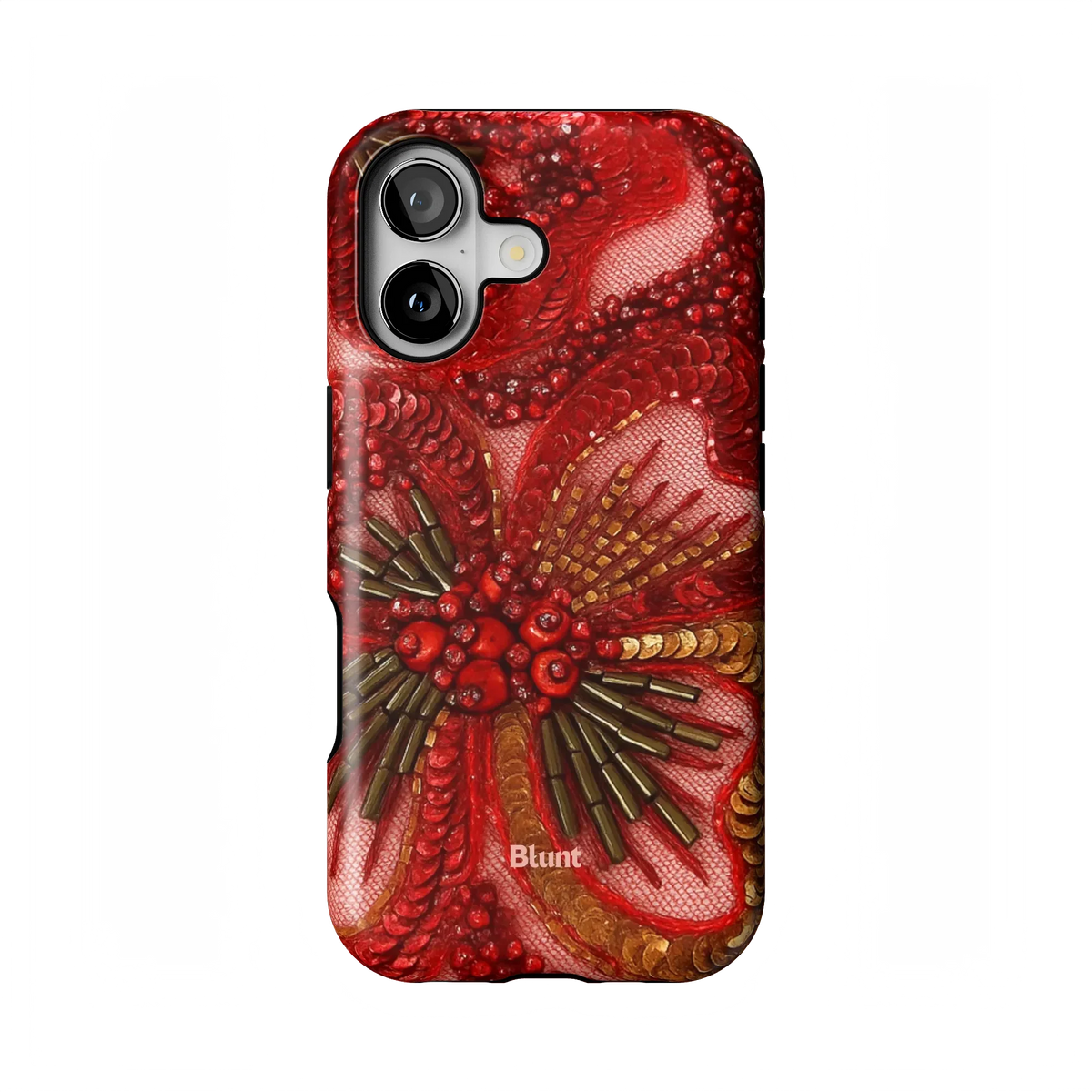 Crimson iPhone Case