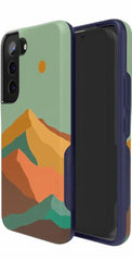 Endless Peaks | Colorblock Mountain Samsung Case