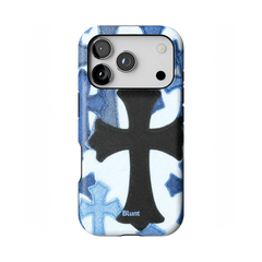 Denim Cross iPhone Case