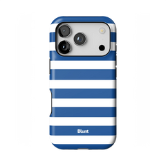 Navy Stripe iPhone Case