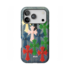 Cross Stitch iPhone Case