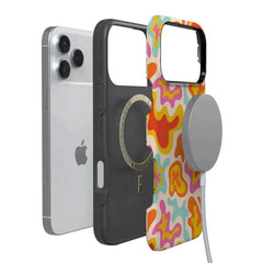 Tropical Color Splash | Abstract Retro Case