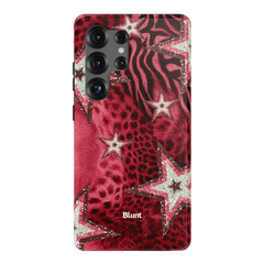 Crimson Starfall Samsung Case