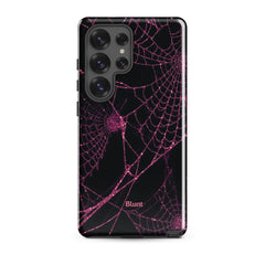 Pink Web Samsung Case