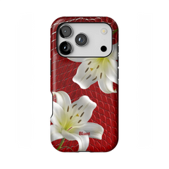 Crimson Lily iPhone Case