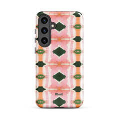 Rose Quartz Grid Samsung Case