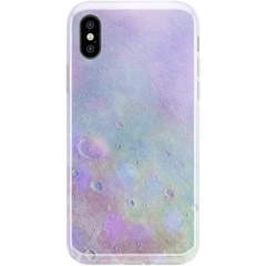 Over the Moon | Pastel Marble Moon Case