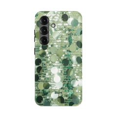 Sage Glitz Samsung Case
