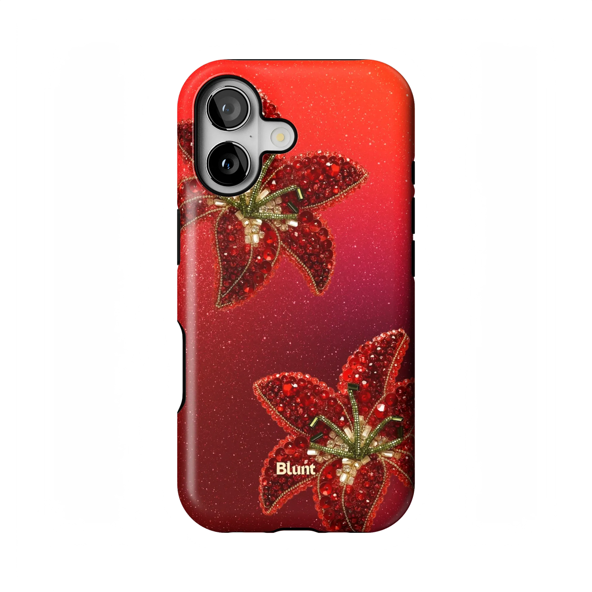 Scarlet Petals iPhone Case