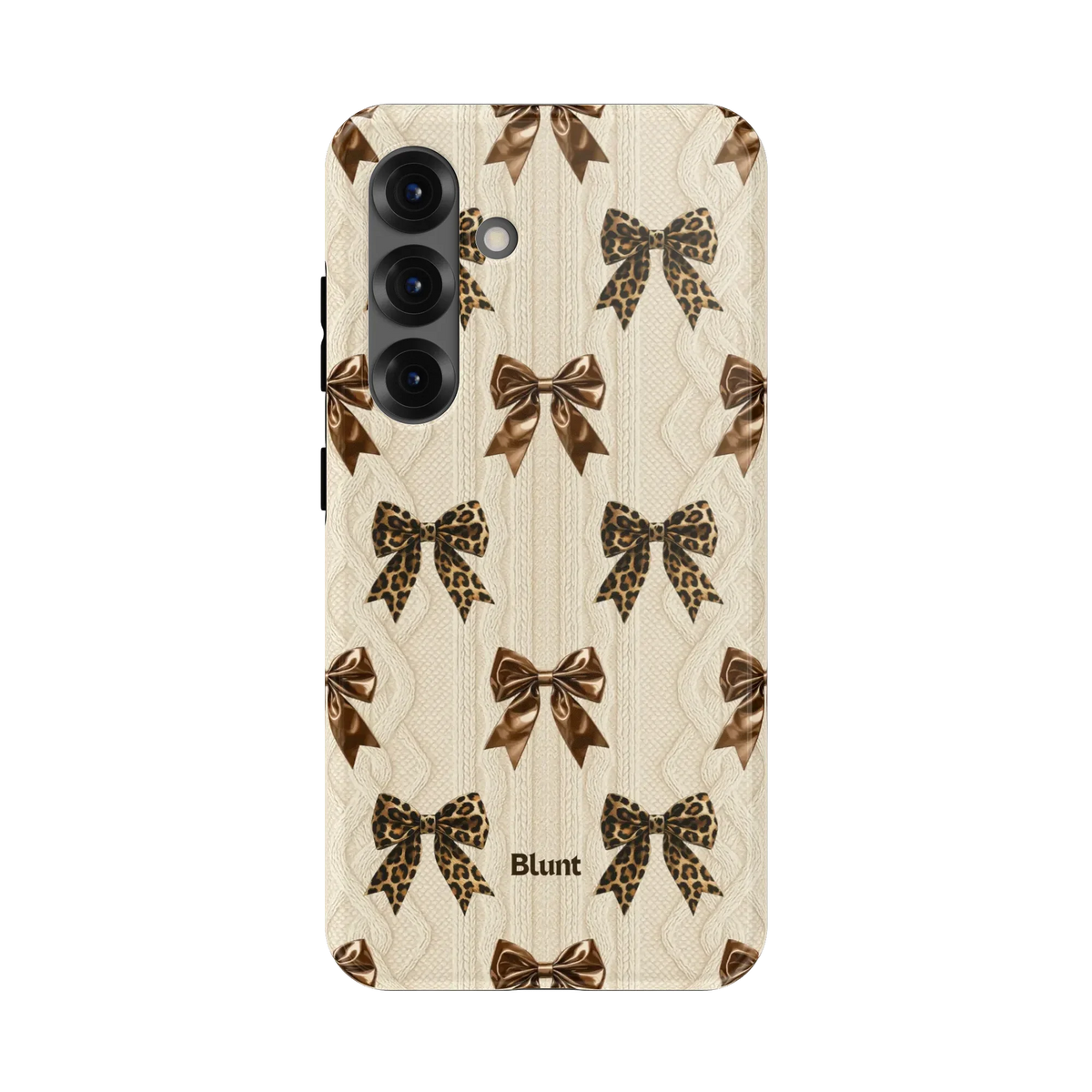 Cheetah Knit Samsung Case
