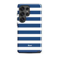 Navy Stripe Samsung Case